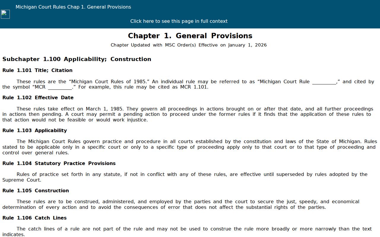 St. Clair court docket privacy and redaction context under Michigan Court Rule 1.109