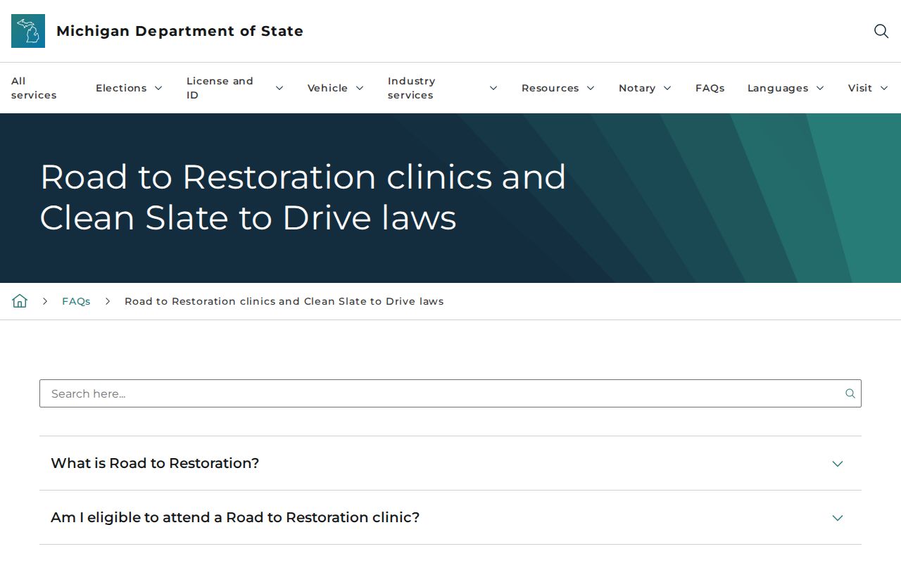 St. Clair County traffic court record FAC and FCJ state licensing information